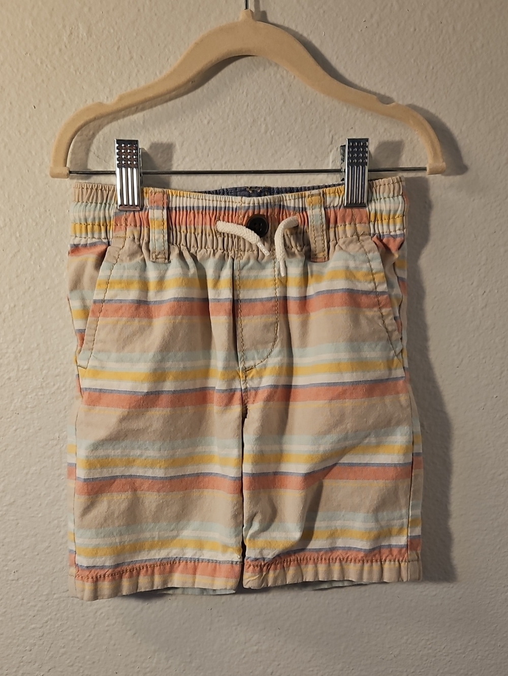 OshKosh B'Gosh Kids Toddler Striped Drawstring Shorts - Size 4t